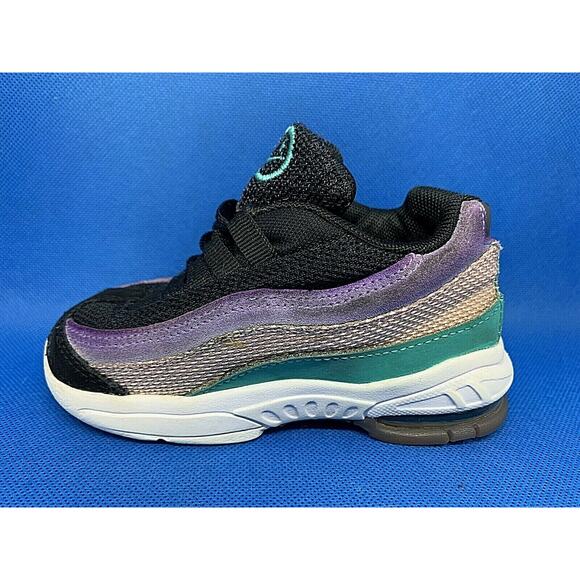 NIKE AIR MAX 95 TD "Have a Nike Day" Athletic Shoes CI5648-001Toddler Kids Sz 7C - Picture 3 of 10